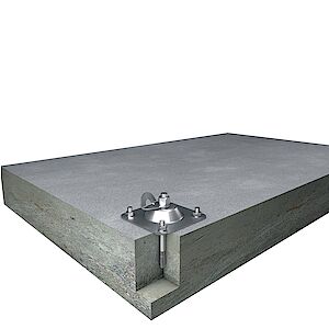 SAP Standard on base plate concrete