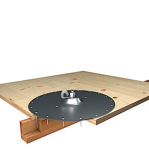 SAP Standard on base plate wood - layer panels