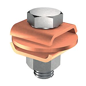 Cross connector for wire