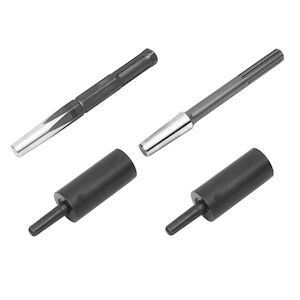 Shaft / adaptor set with a chisel hammer