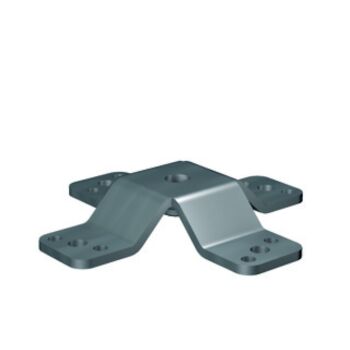 Base plat for concrete/wood/metal construction