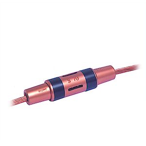 Conical coupling CuNiSi for different size wires