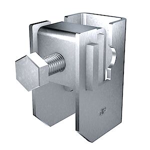 Fastener for flat ribbon Fastener for flat ribbon