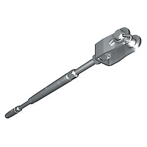 Cable tensioner with clevis