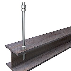 Support du système 16mm sur construction métallique Support du système 16mm sur construction métallique