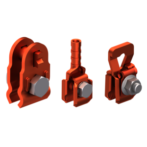Cable dropper clamps