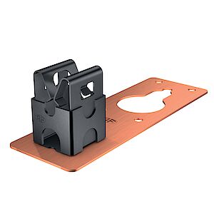 Conductor clip for corrugated Eternite Conductor clip for corrugated Eternite