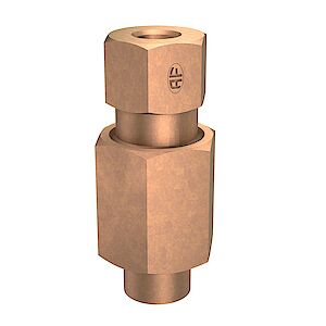 Test joint with cone Test joint with cone