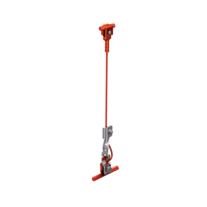 Cable dropper feeding adjustable