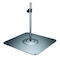 Flat roof lead through component