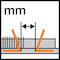 Arcing horn distance